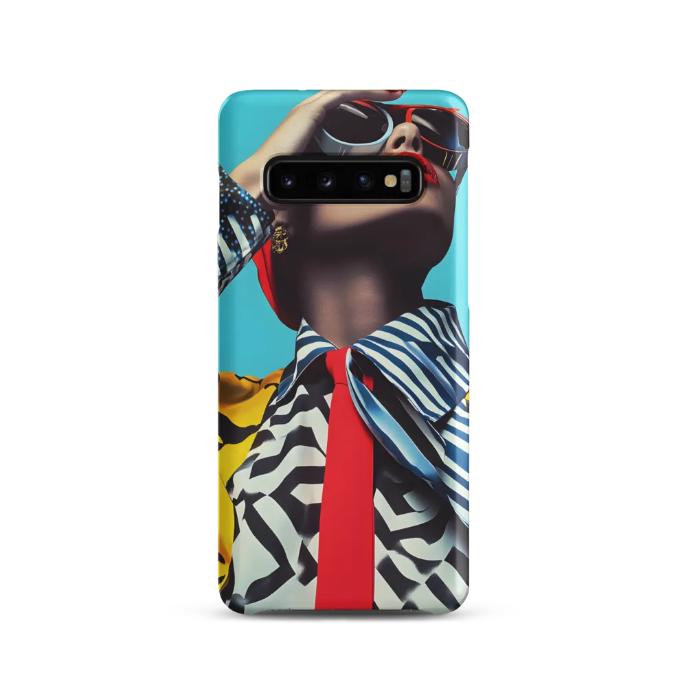 Chic Confidence in Bold Patterns