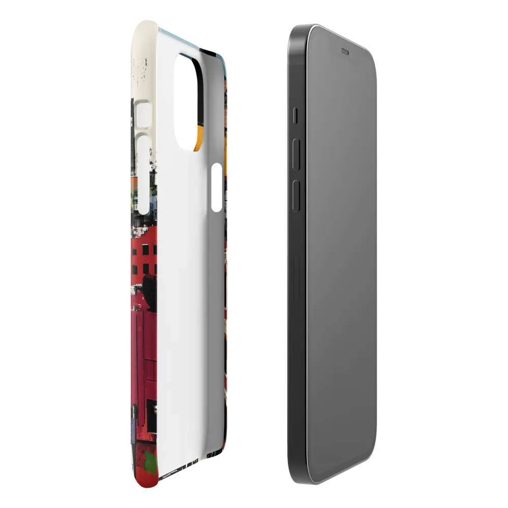 Urban Collage: A Vivid Cityscape | Phone Case |  12 Pro Max | Snap Case | Glossy