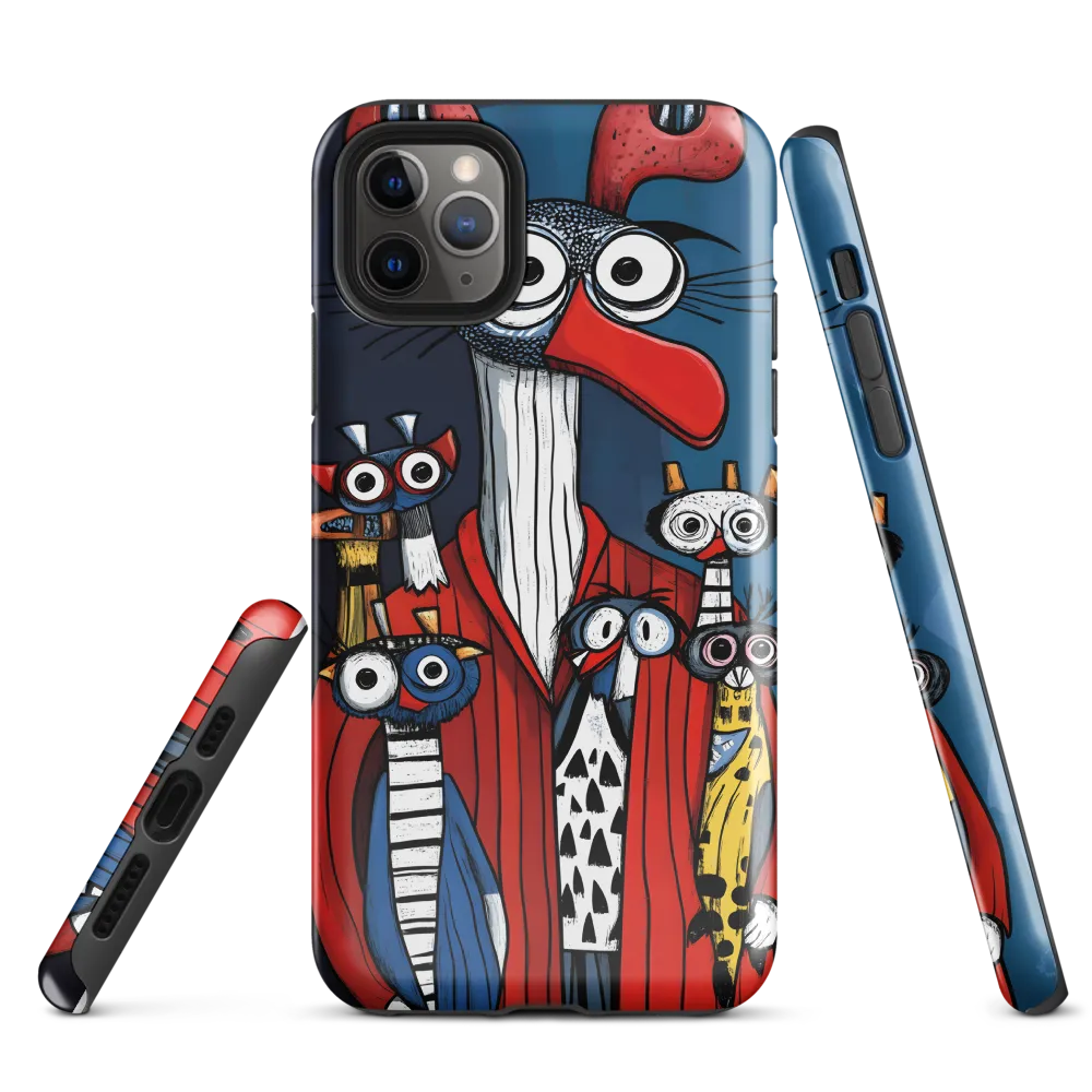 The Quirky Gathering | Phone Case |  11 Pro Max | Tough Case | Glossy