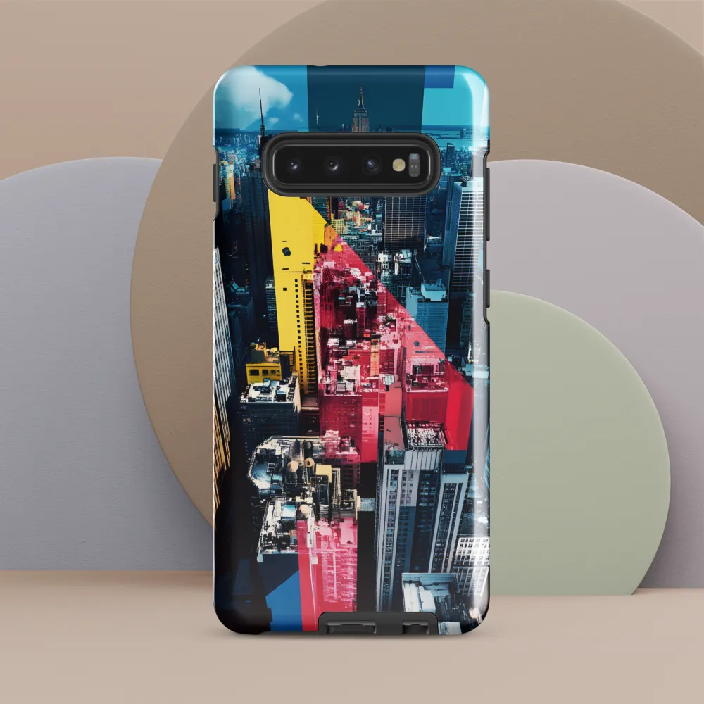 Dynamic Urban Symphony | Phone Case |  S10 Plus | Tough Case | Glossy