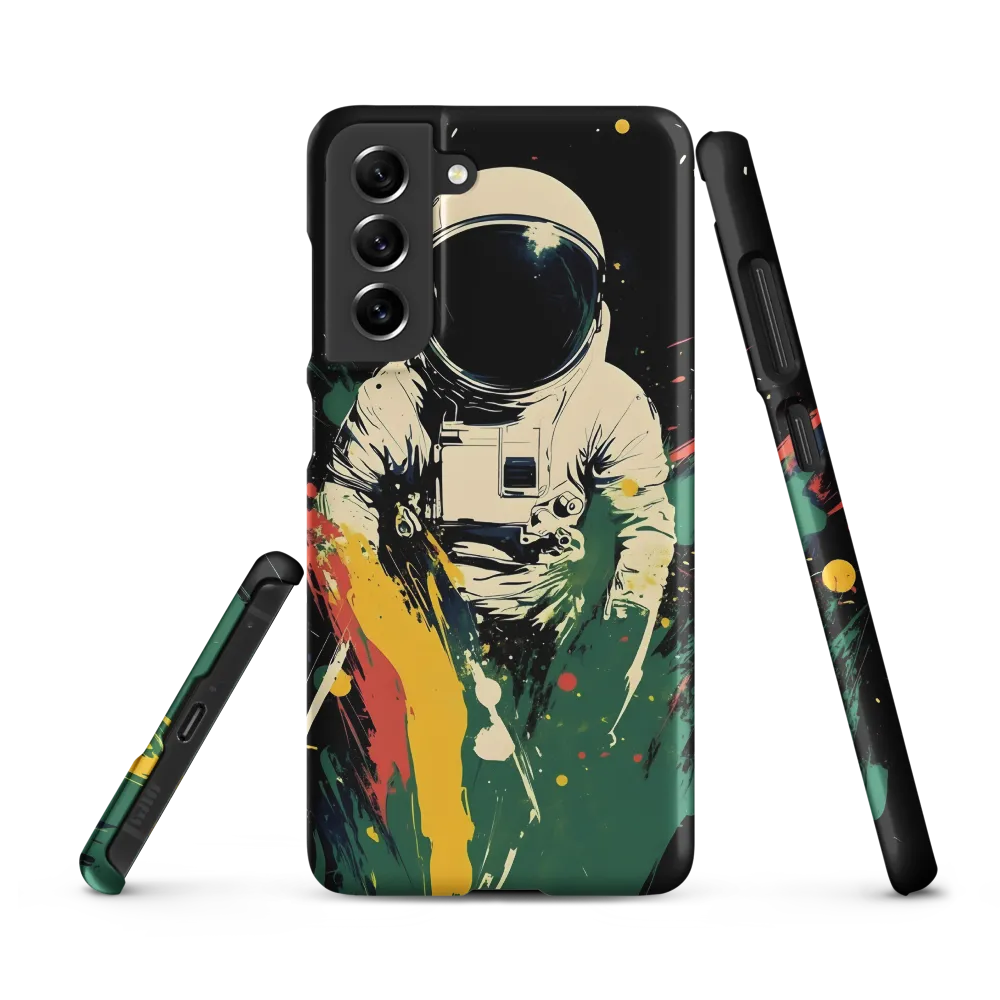 Cosmic Splash: The Astronaut's Journey