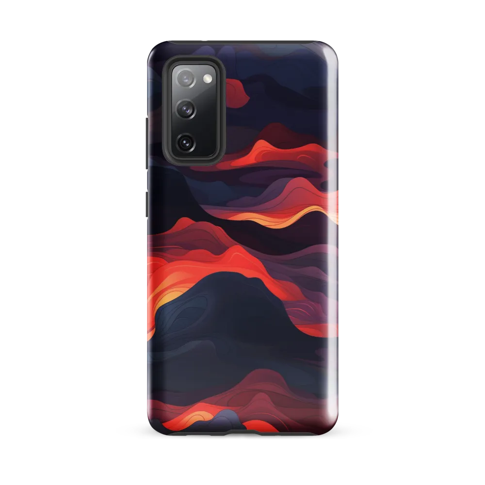 Ethereal Waves of Color | Phone Case |  S20 FE | Tough Case | Glossy