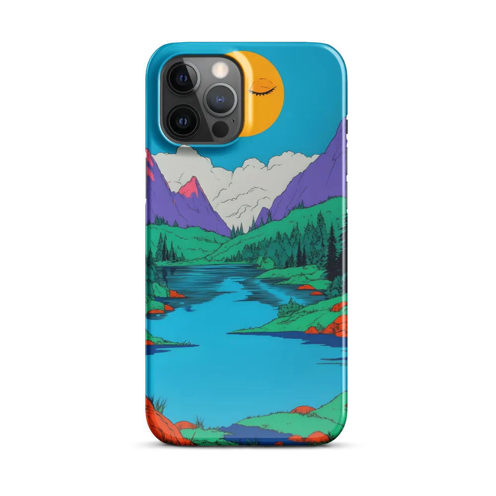Whimsical Serenity in Vibrant Colors