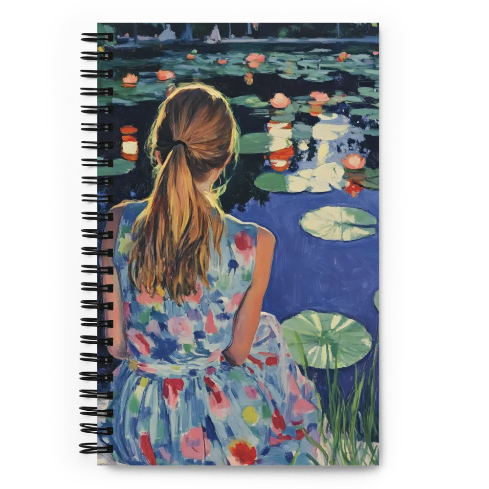 Reflections of Serenity | Spiral Notebook