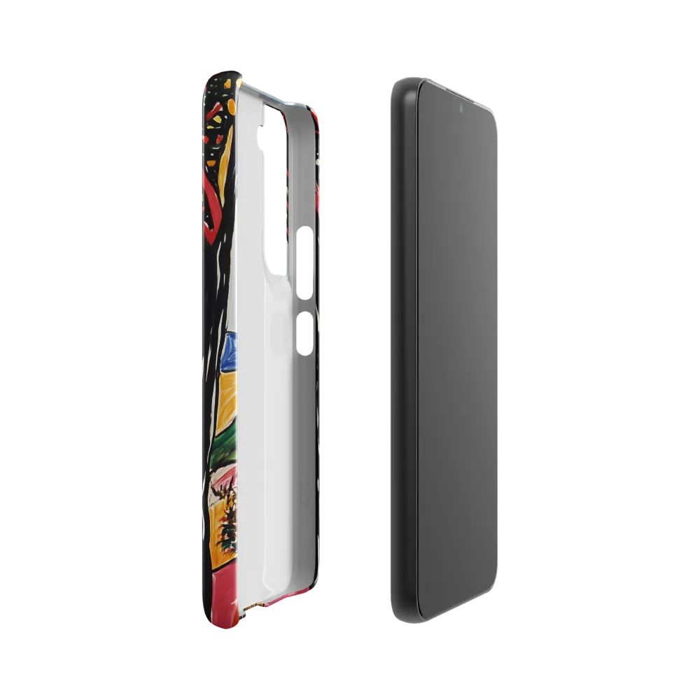 Vibrant Nature's Embrace | Phone Case |  S22 | Snap Case | Glossy