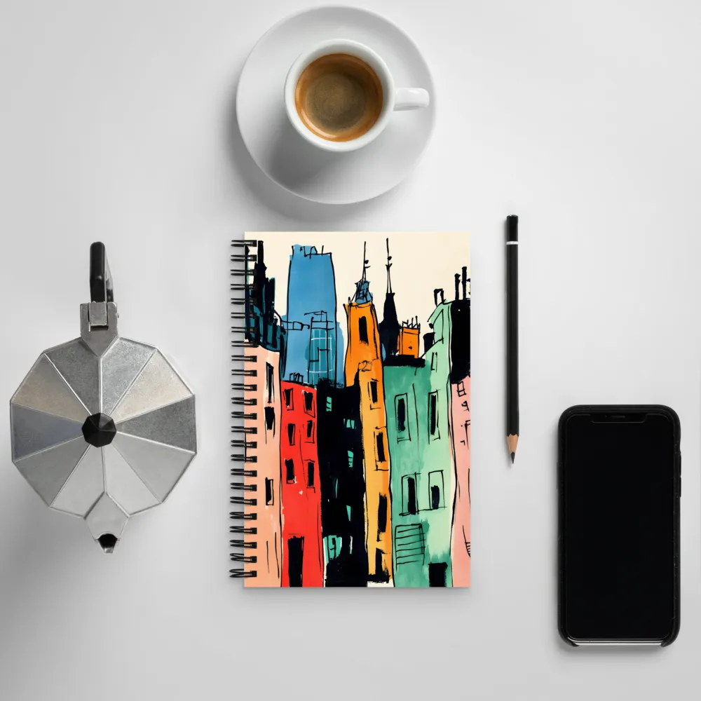 Urban Vibrance | Spiral Notebook