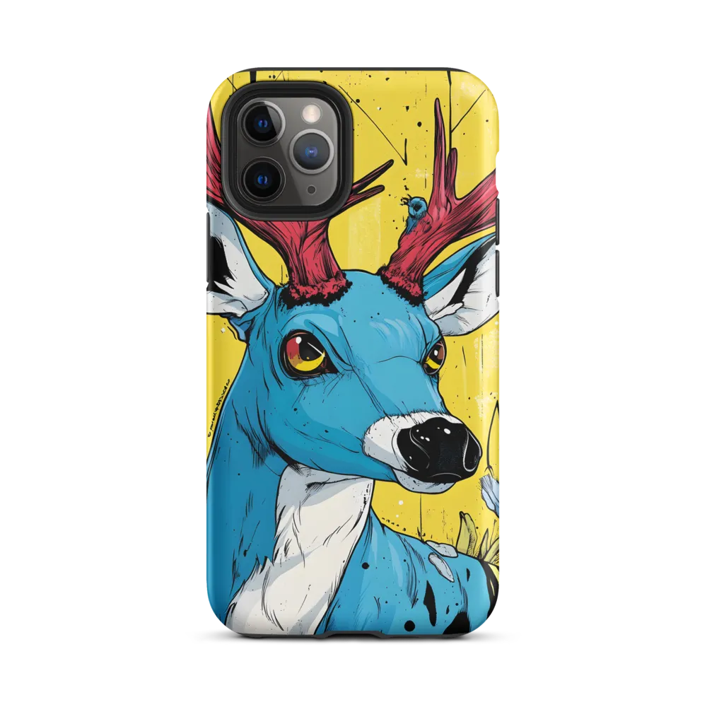 Vivid Antlers: A Modern Take on Nature