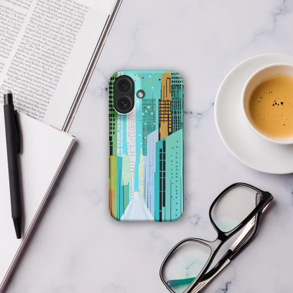 Urban Symphony in Turquoise