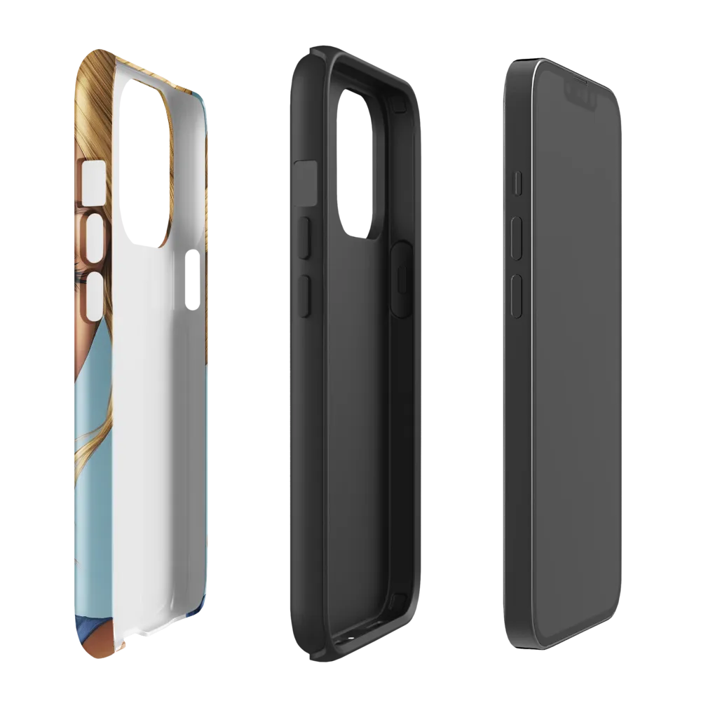 Serenity in Blue | Phone Case |  13 Pro | Tough Case | Glossy