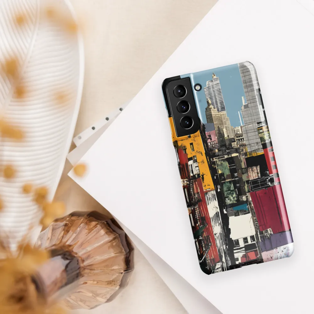 Urban Collage: A Vivid Cityscape