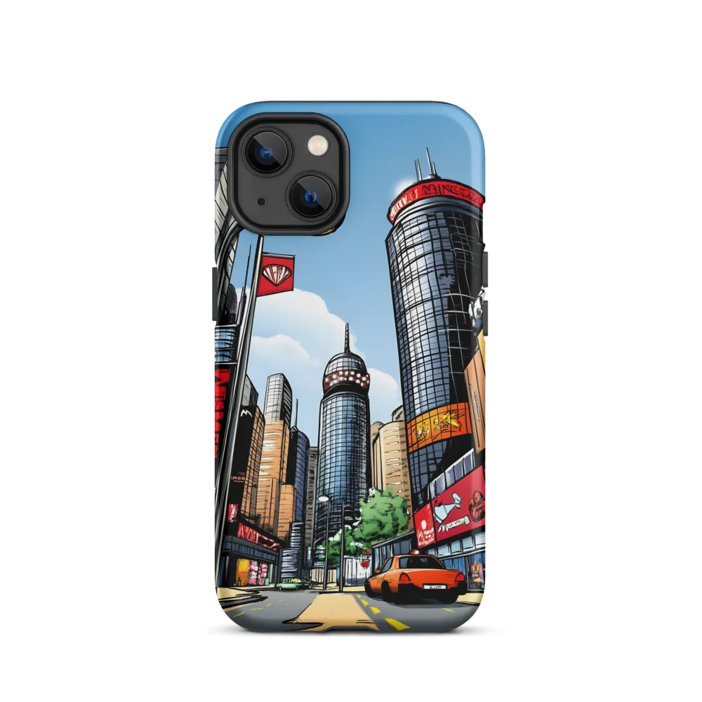 Urban Pulse: A Comic Cityscape