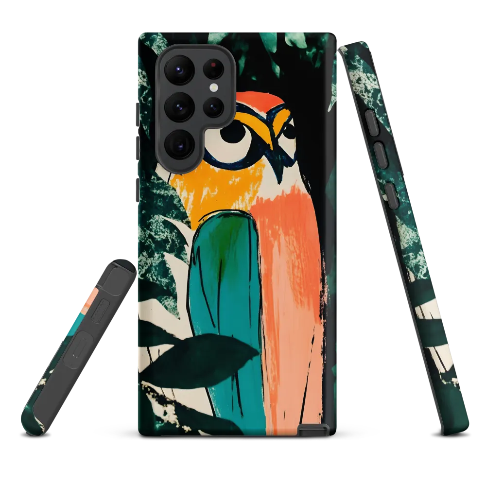Camouflaged Majesty: The Abstract Owl