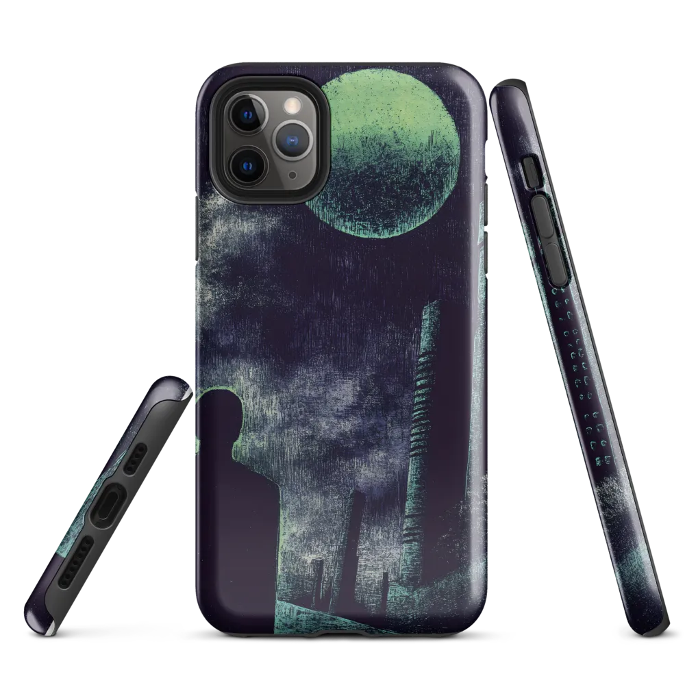 Lunar Solitude | Phone Case |  11 Pro Max | Tough Case | Glossy