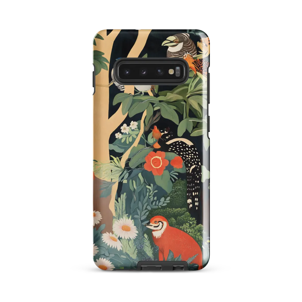 Tropical Serenity | Phone Case |  S10 Plus | Tough Case | Glossy