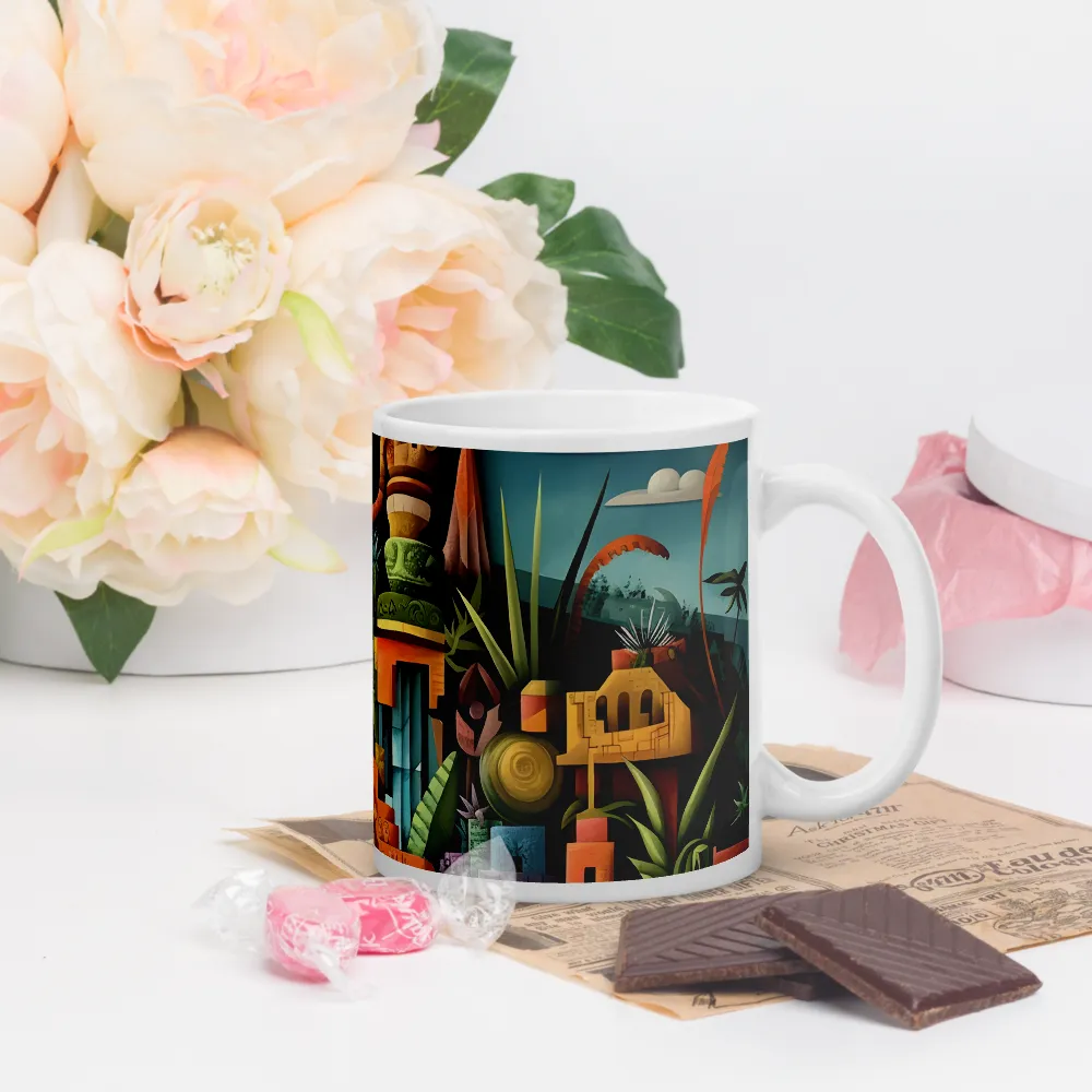 Embrace of the Mythical Landscape | Mugs | Multiple Sizes & Colors