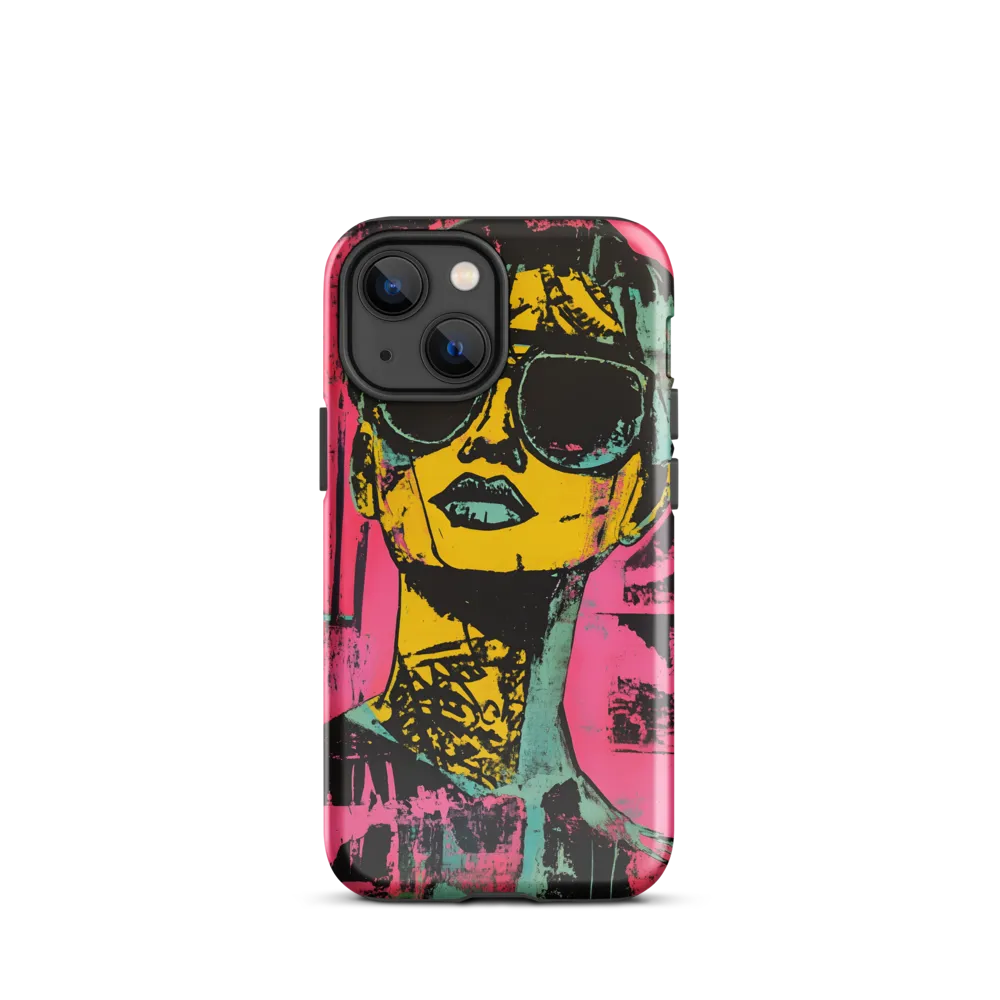 Confident Portrait in Neon Colors