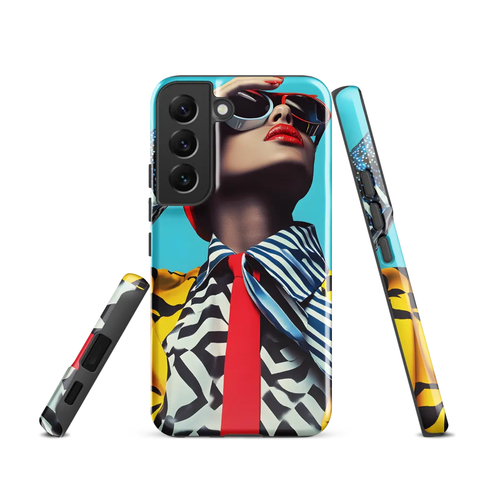 Chic Confidence in Bold Patterns