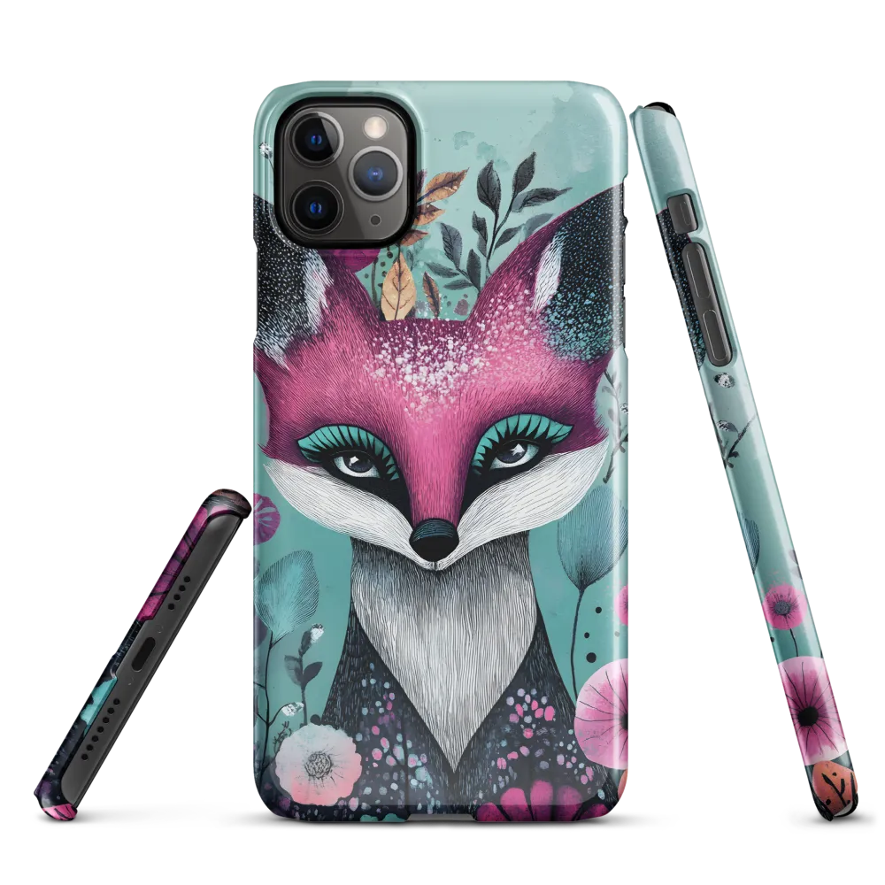 Whimsical Fox Among Blossoms | Phone Case |  11 Pro Max | Snap Case | Glossy