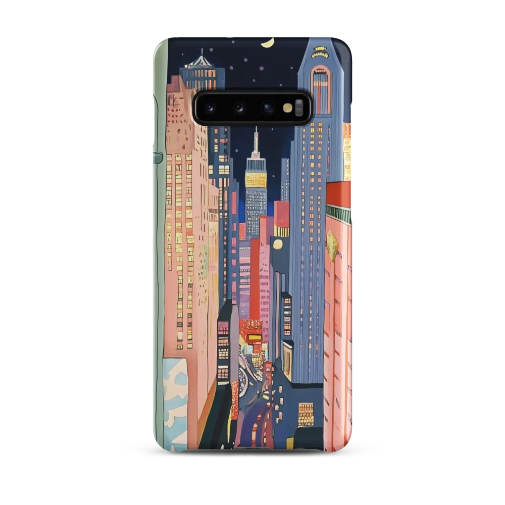 Urban Dreamscape: A Pop Art Night | Phone Case |  S10 Plus | Snap Case | Matte
