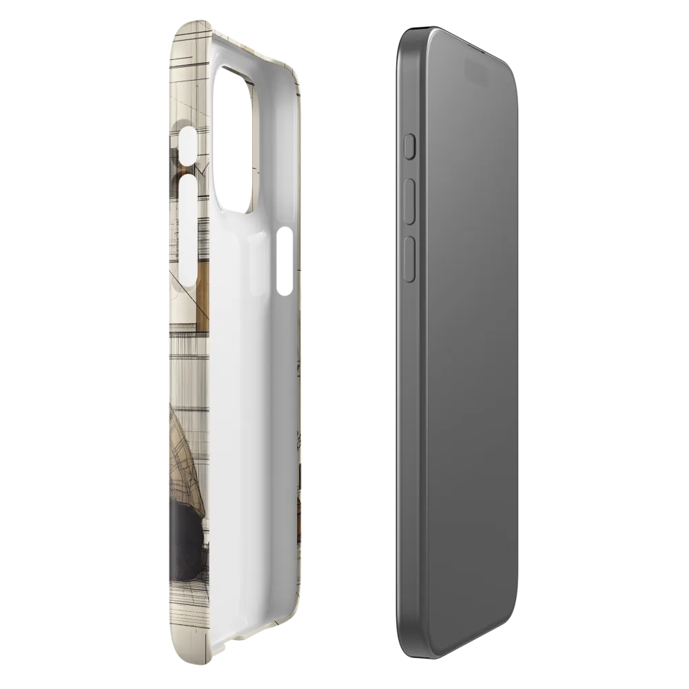 Quiet Reflections in Line | Phone Case |  15 Pro Max | Snap Case | Glossy