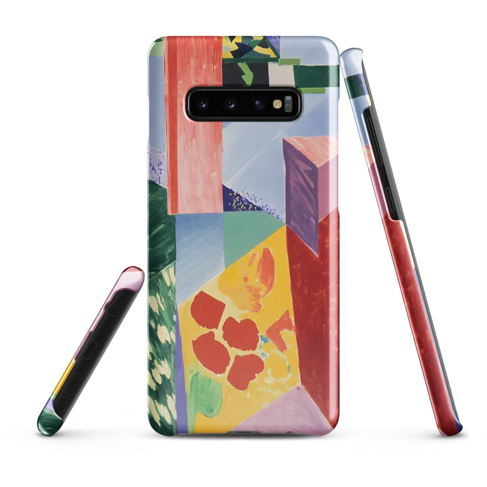 Interplay of Geometry and Color | Phone Case |  S10 Plus | Snap Case | Glossy