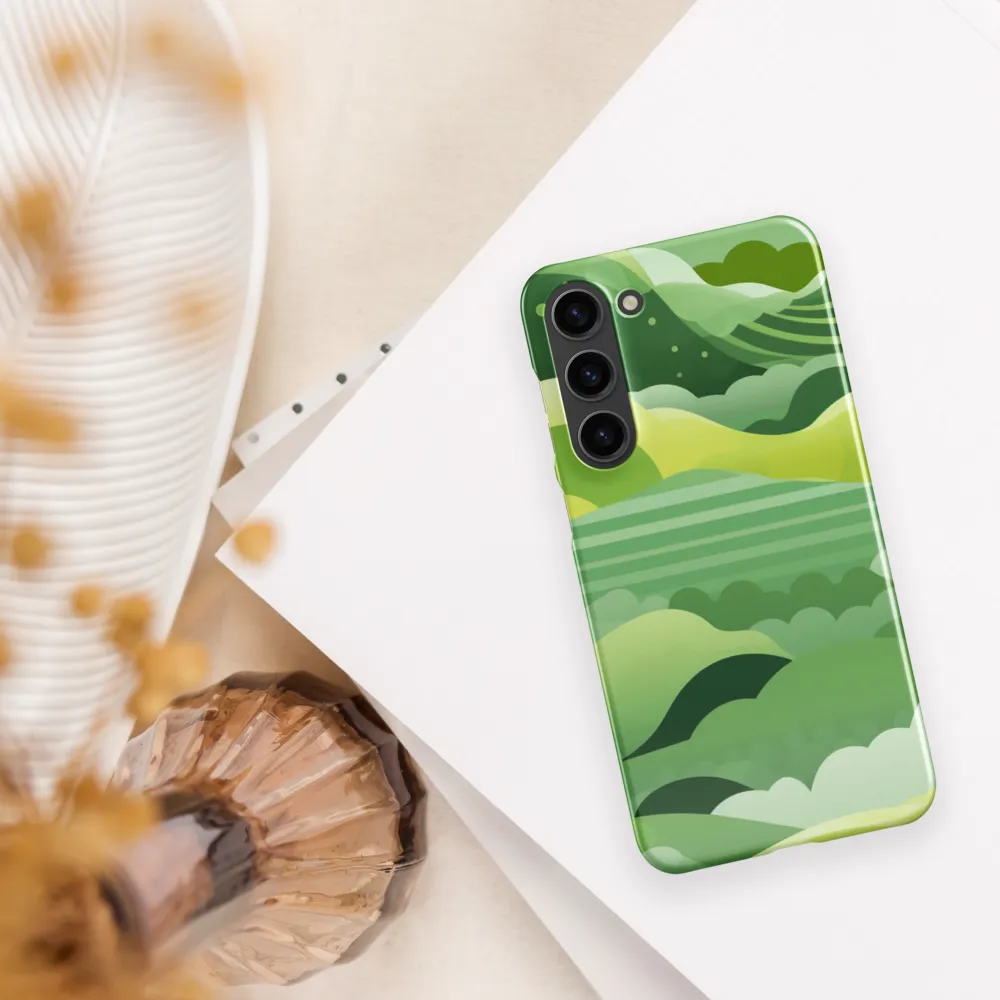 Tranquility in Green Waves