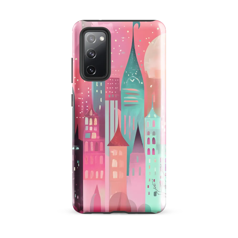 Whimsical City at Dusk
