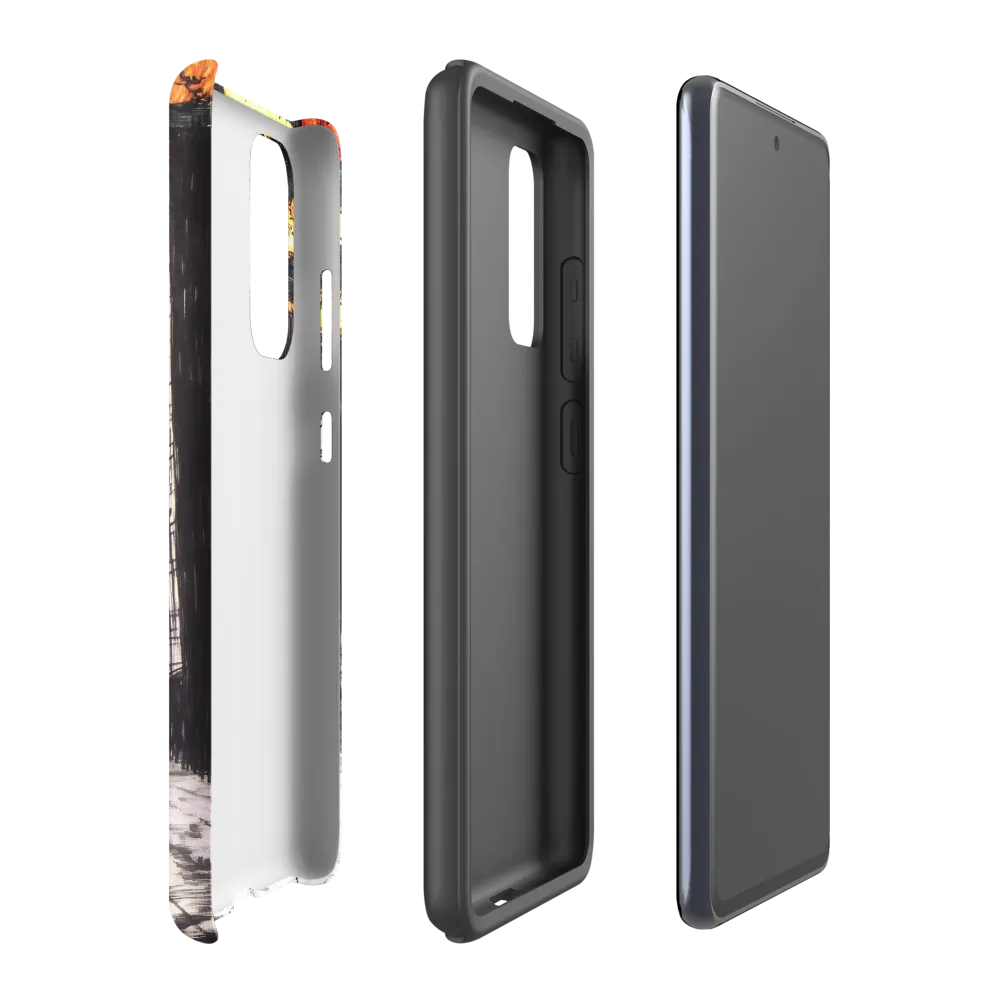Eclipsed Cityscape | Phone Case |  S20 FE | Tough Case | Matte