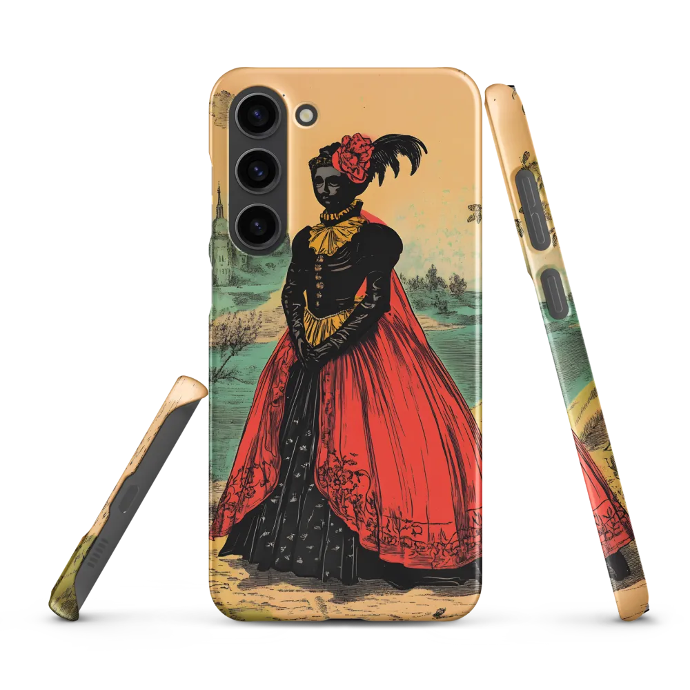 Elegance in Red and Gold