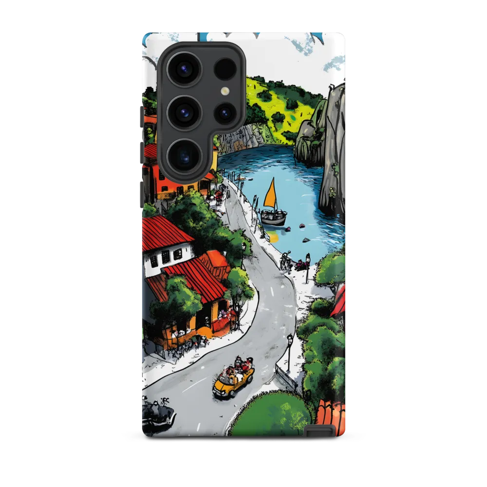 Whimsical Village by the Water