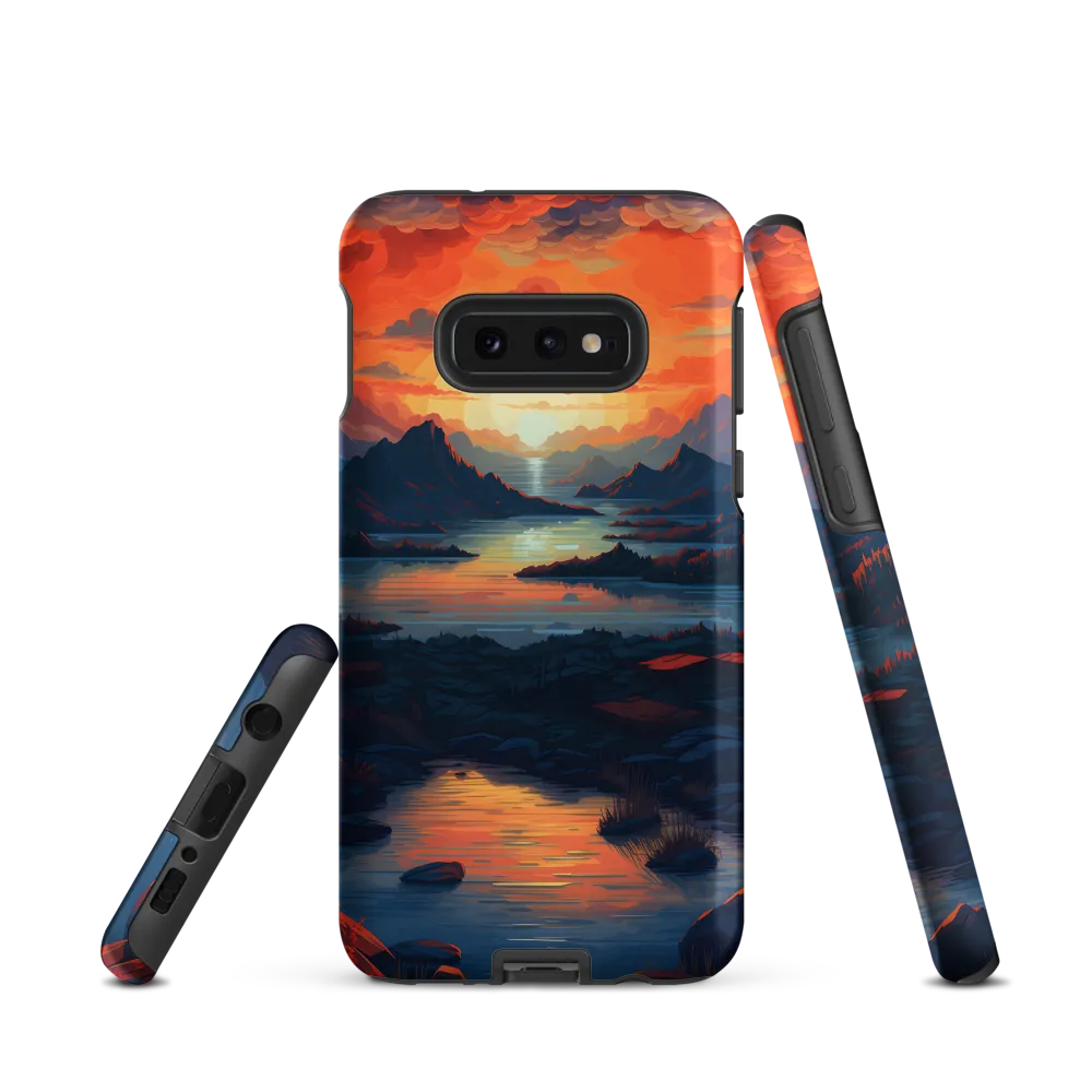 Ethereal Evening: A Digital Dusk