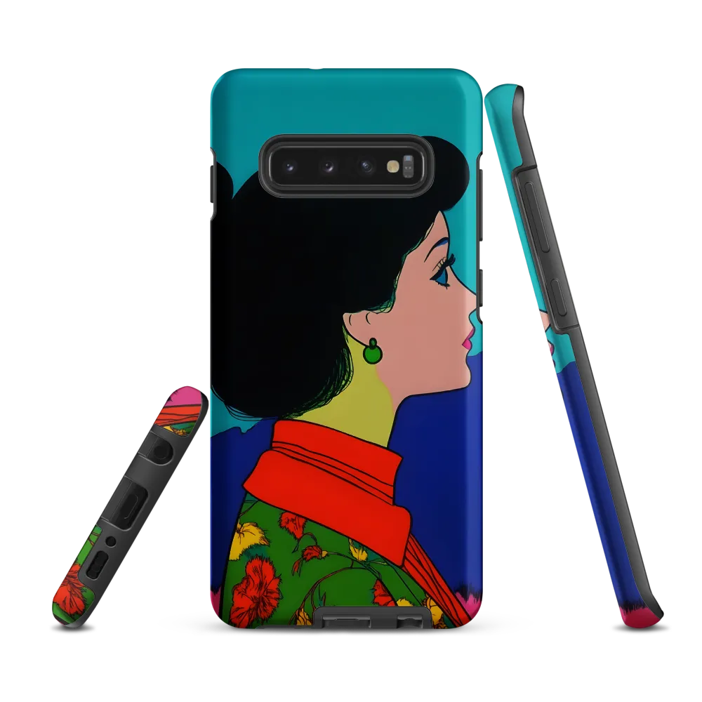 Whispers of Color: A Pop Art Portrait
