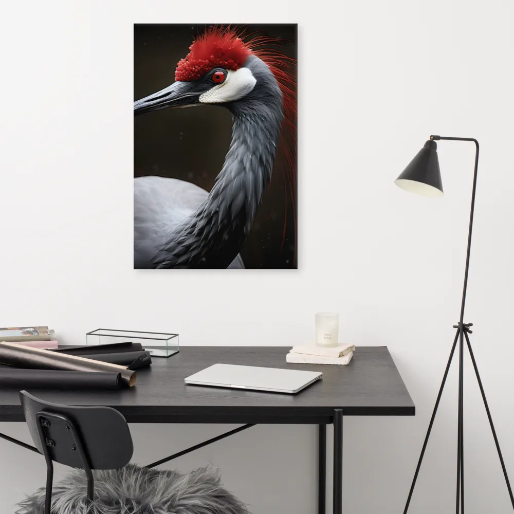 Ember-Crested Elegance