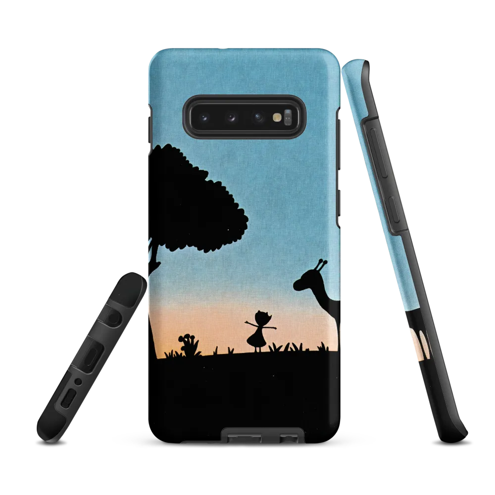 Curiosity in the Silhouette | Phone Case |  S10 Plus | Tough Case | Matte