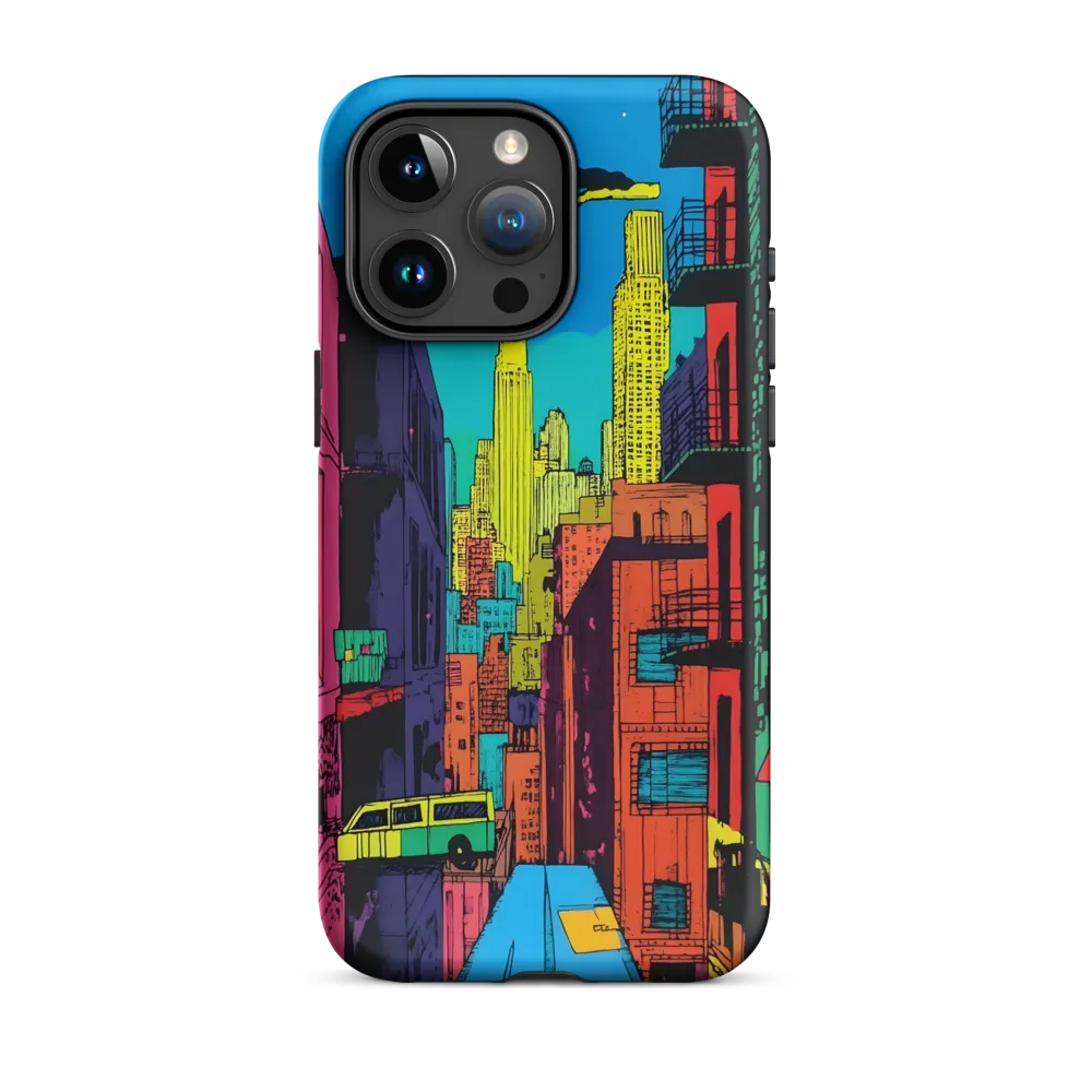 Urban Vibrance: A Pop Art Cityscape