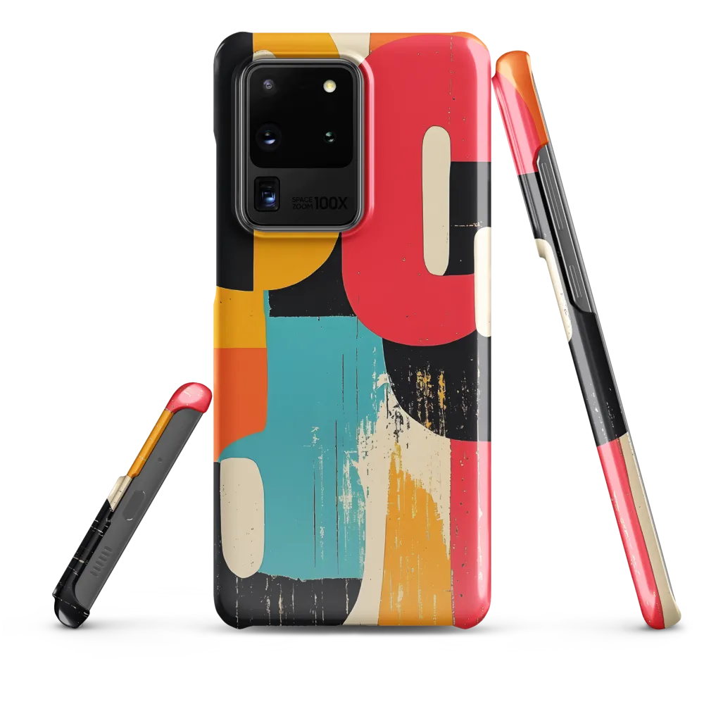 Colorful Curves: Numbers in Harmony | Phone Case |  S20 Ultra | Snap Case | Glossy