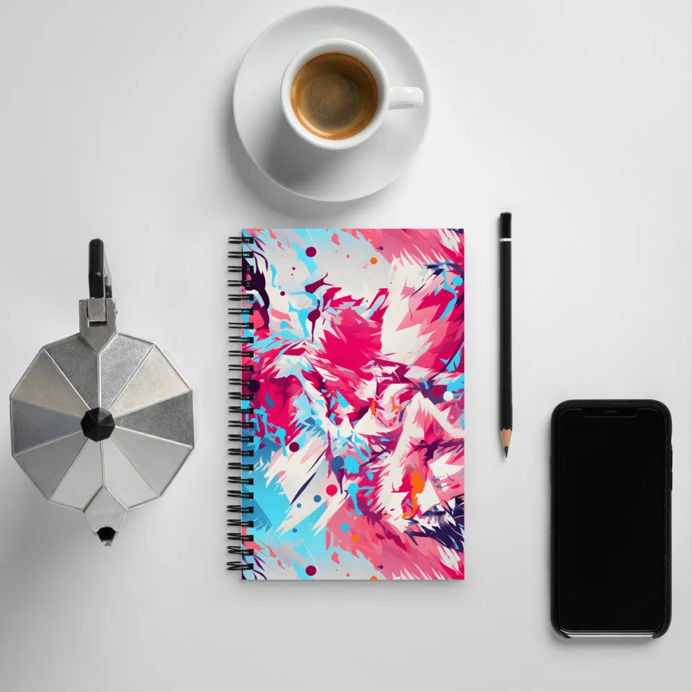 Energized Abstraction | Spiral Notebook