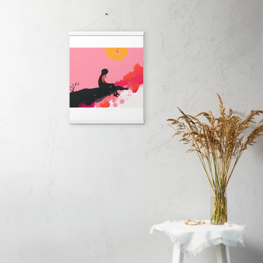 Whispers of the Sun | Poster With White Wood Hanger | 16″×20″
