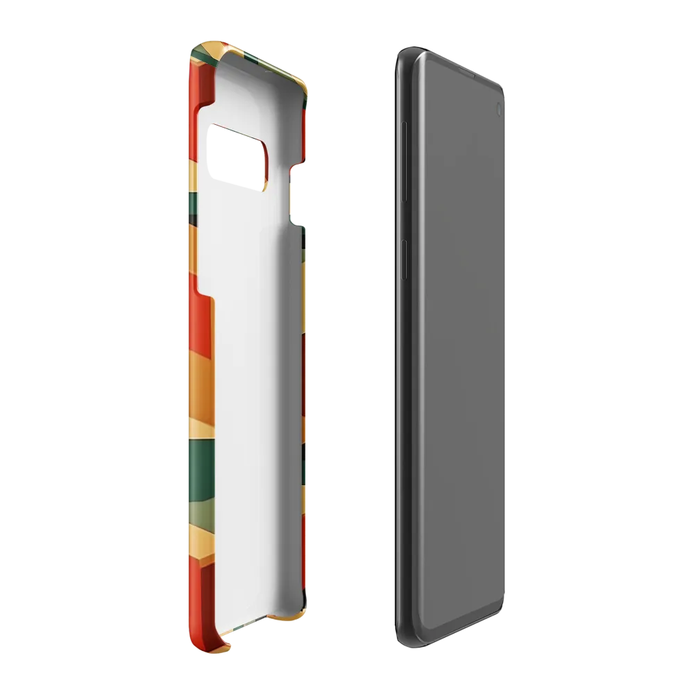 Dynamic Geometry: An Exploration of Form | Phone Case |  S10 Plus | Snap Case | Glossy