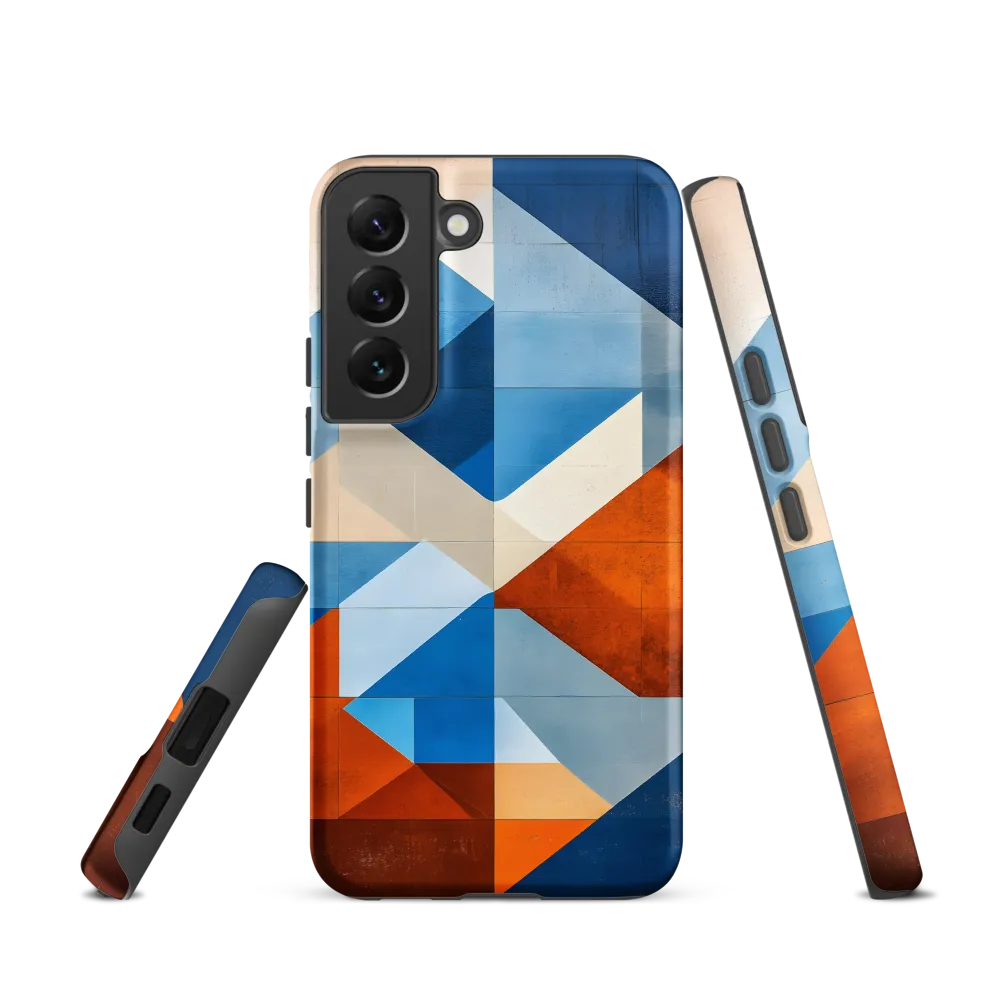 Geometric Harmony: A Vibrant Landscape