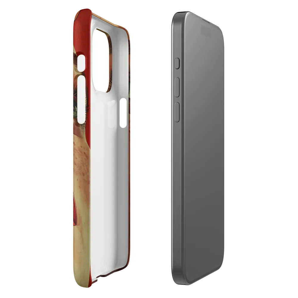 Red Intensity: A Portrait of Elegance