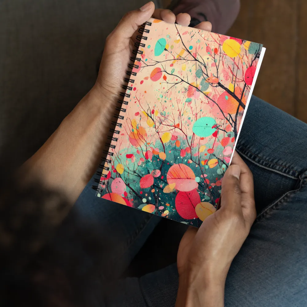 Whispers of Autumn | Spiral Notebook