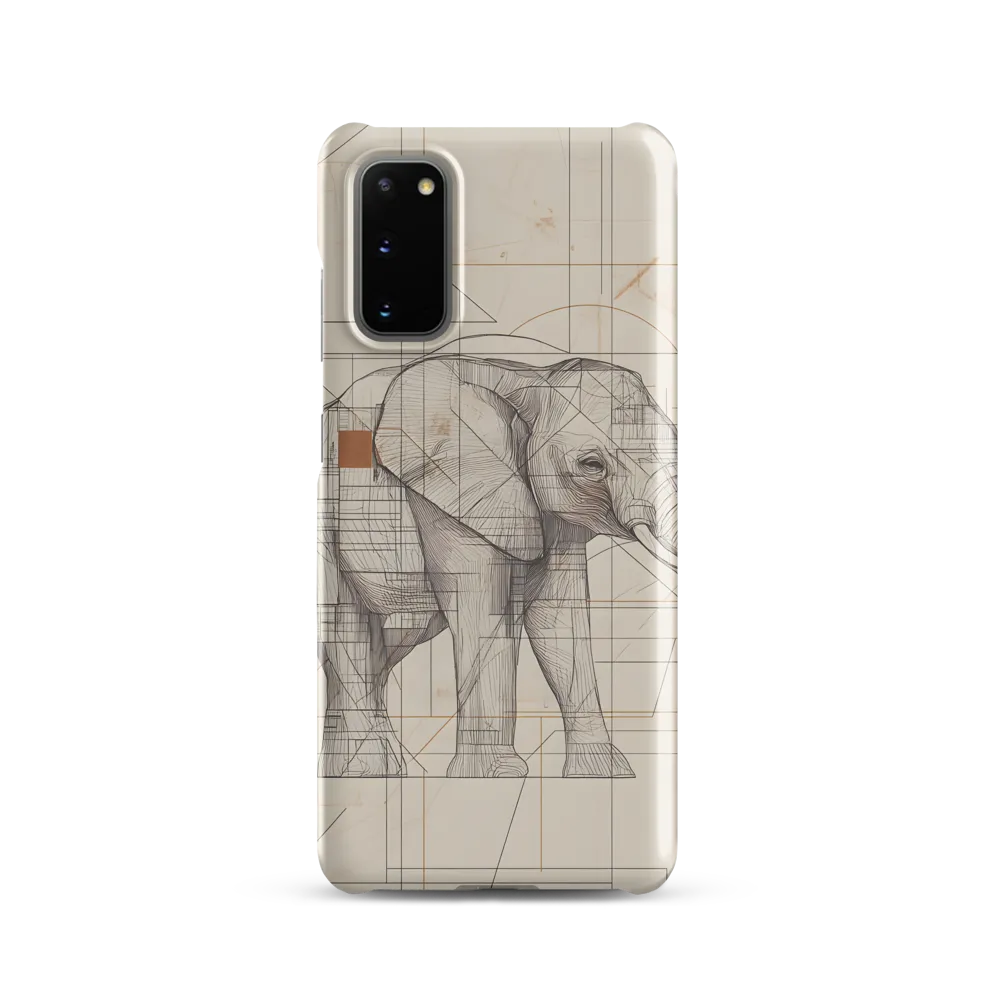 Geometric Elegance: The Steel Elephant