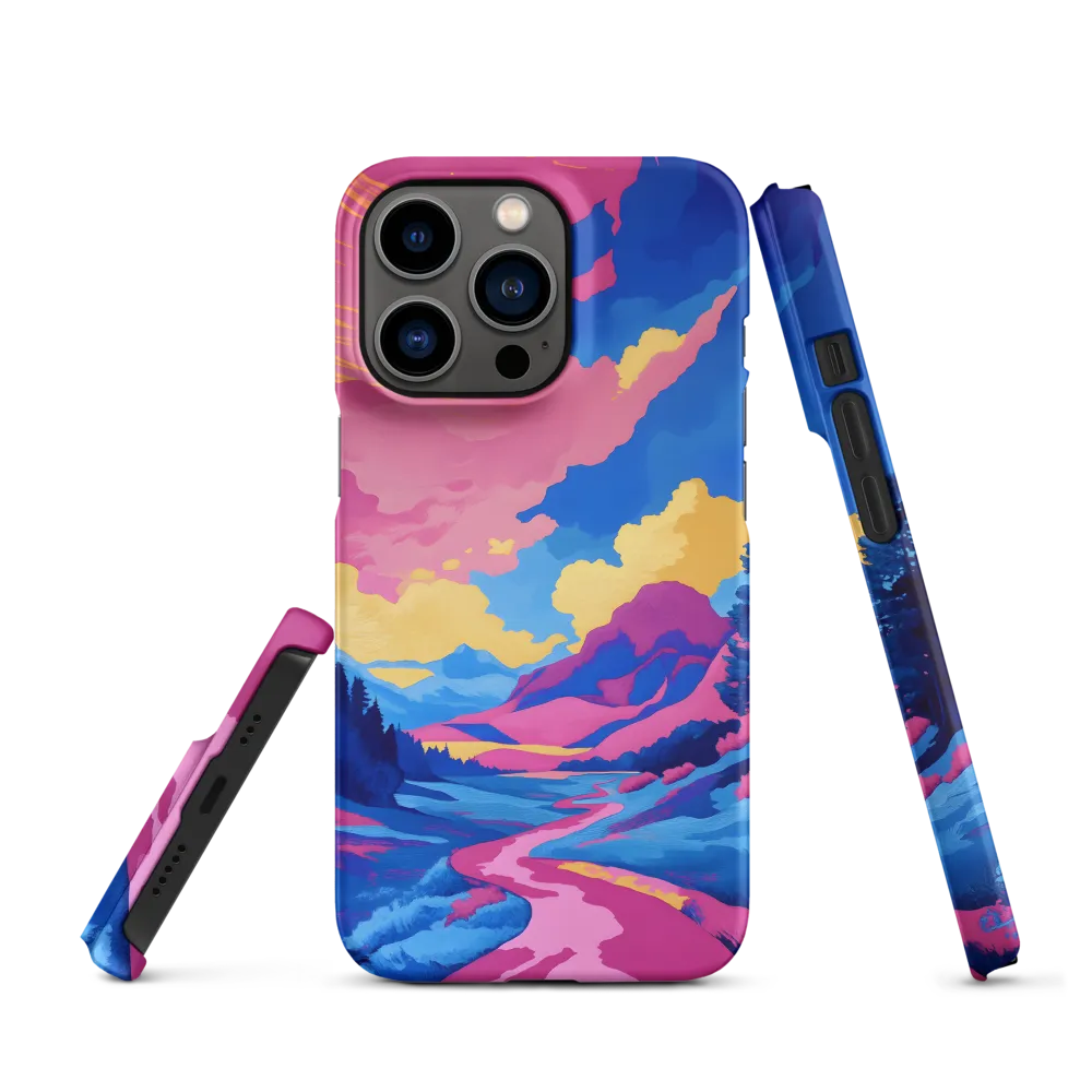 Dreamscape: The Serene River | Phone Case |  13 Pro | Snap Case | Matte