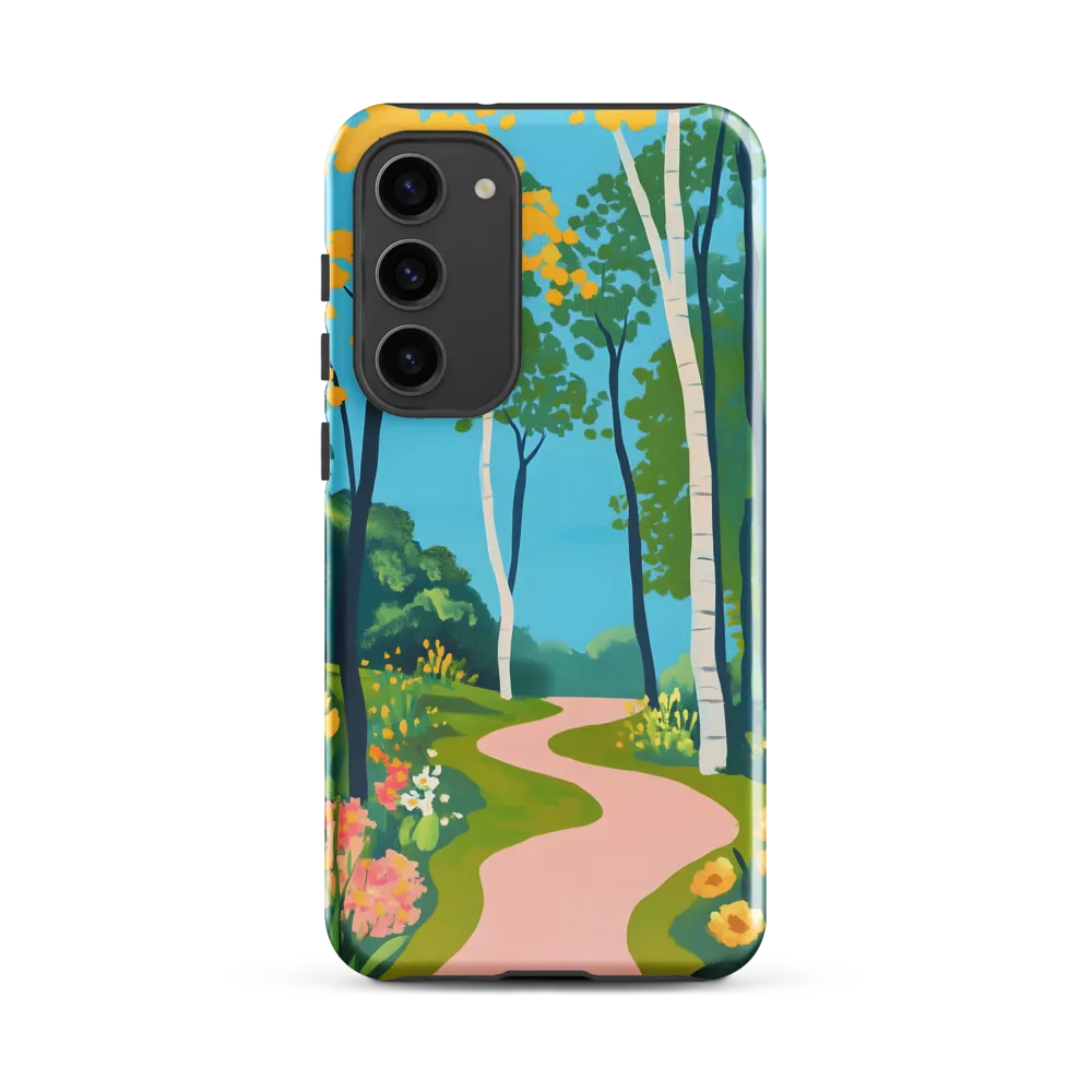 The Winding Path of Nature | Phone Case |  S23 Plus | Tough Case | Glossy
