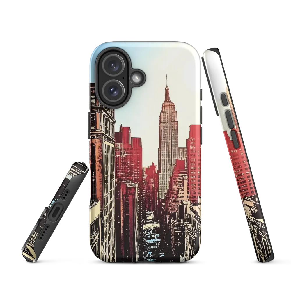 Urban Symphony: A Tribute to the Skyline | Phone Case