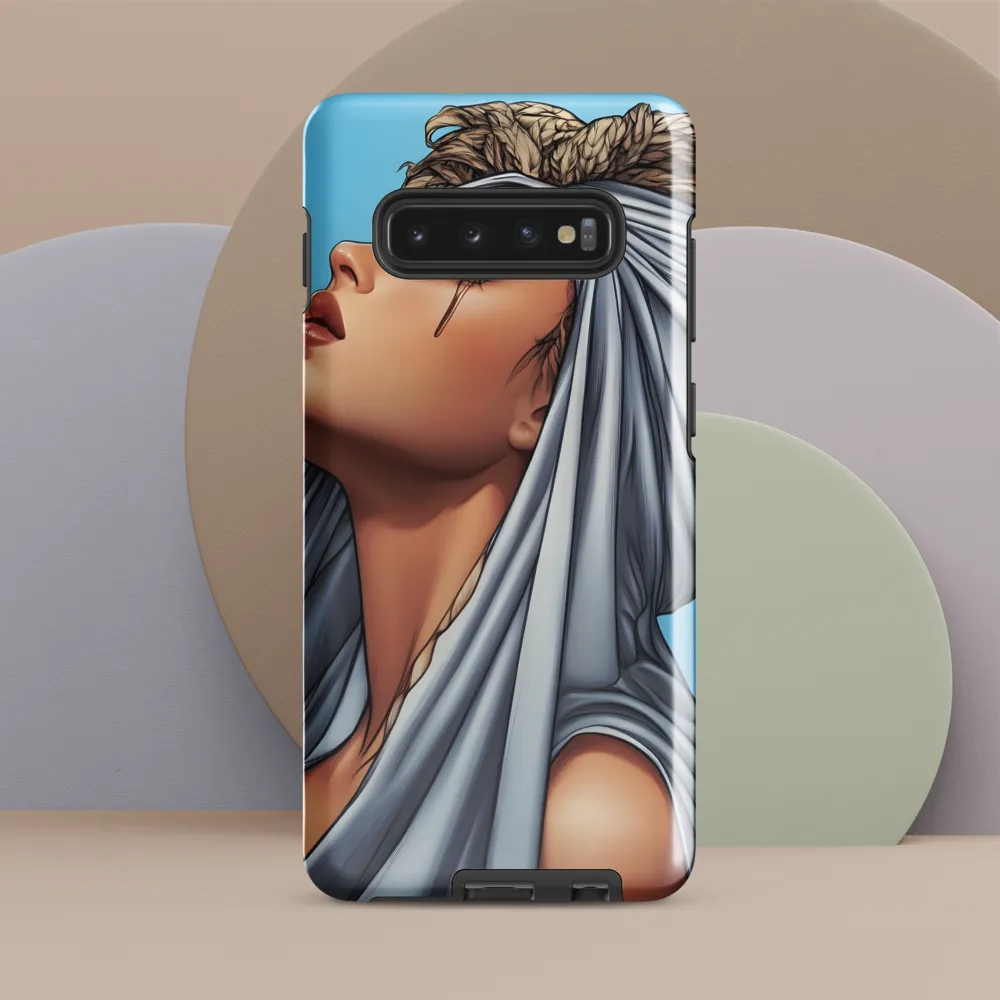 Veiled Serenity | Phone Case |  S10 Plus | Tough Case | Glossy