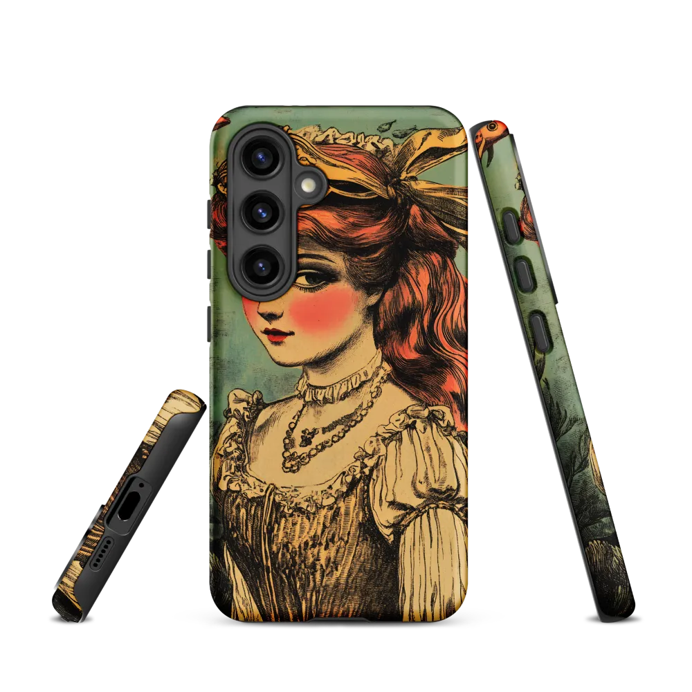 Elegance Beneath the Waves | Phone Case |  S24 | Tough Case | Matte