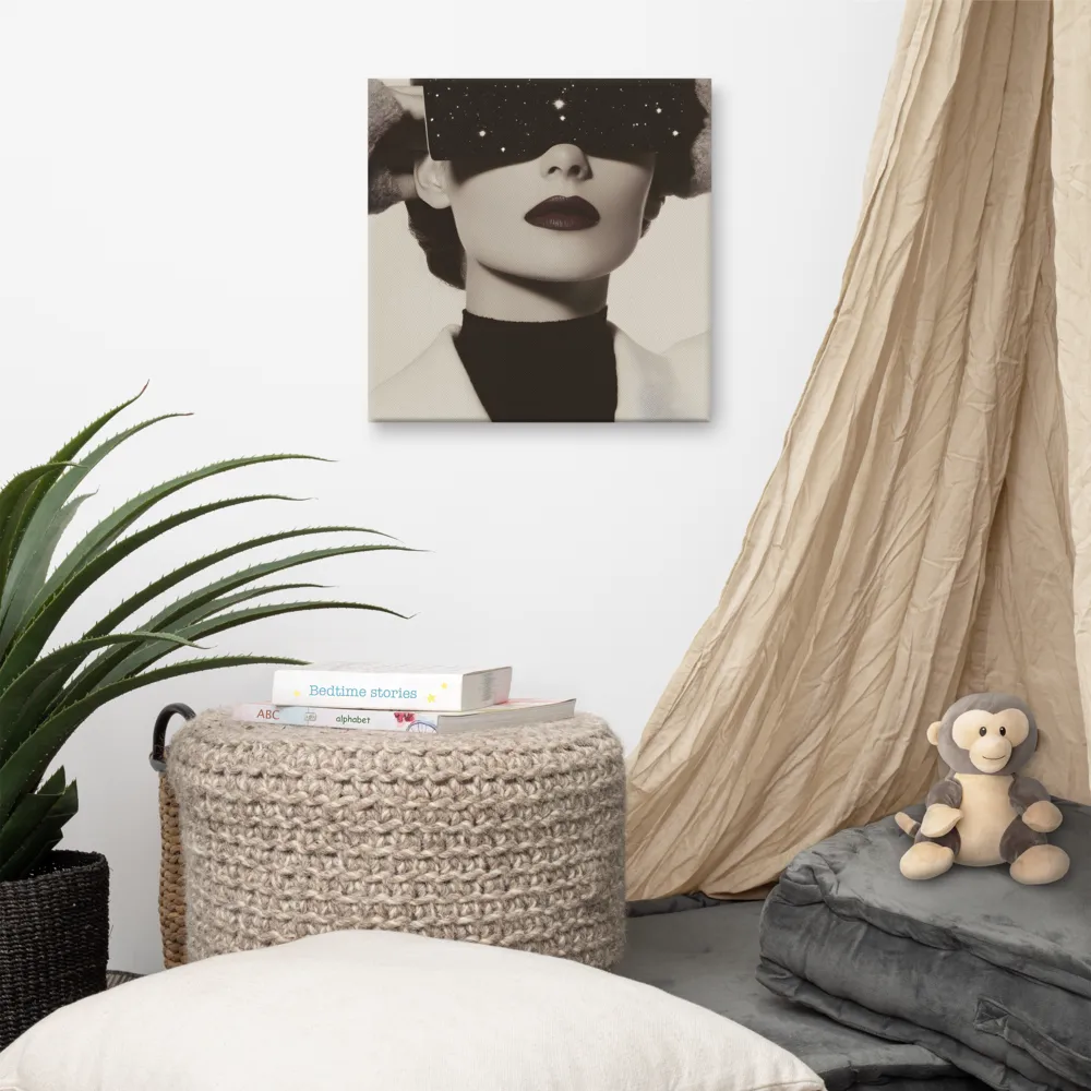 Celestial Elegance | Canvas | 16″×16″