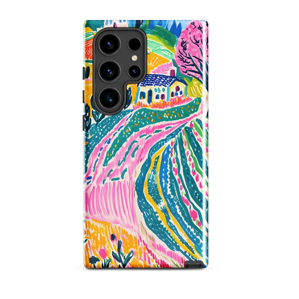 Vibrant Countryside Dreams | Phone Case |  S24 Ultra | Tough Case | Glossy